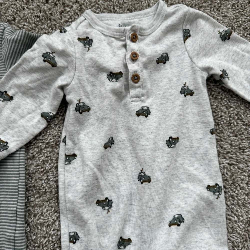 Carter’s Baby Boy Romper Bundle 3 Months (2 Piece Set)